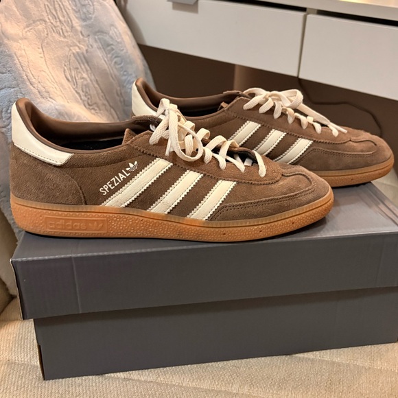 adidas Shoes - Adidas Spezial Brown and Cream Sneakers